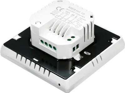 Obrázok produktu pre Inteligentný termostat Digitálny regulátor teploty LCD displej Dotykový displej Týždenný programovateľný termostat elektrického podlahového vykurovania pre domácnosť Škola Kancelária Hotel 16A