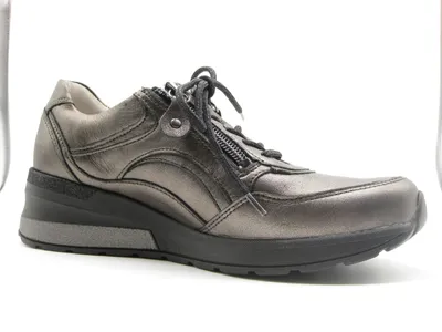 Produktbild von WALDLÄUFER Damen Schnürschuhe sportlich grau Gr. 51/2