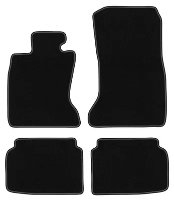 Immagine prodotto di Tappetini in moquette per BMW 7 F01 2008-2015 (berlina) – set 4 pezzi, neri, su misura – Wielganizator BASIC