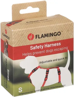 Immagine prodotto di Pettorina di sicurezza Flamingo Zera rossa, taglia: S