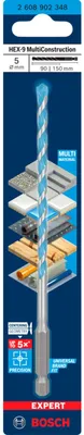 Immagine prodotto di BOSCH 2608902348 BOSCH EXPERT HEX-9 Multi Construction Betonbohrer, Ø 5,0 mm, 1 St.