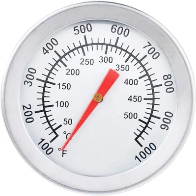 Produktbild von BBQ-Grillthermometer, Edelstahl-Räuchergrill-BBQ-Temperaturmesser, Ofen-BBQ-Thermometer zum Garen von BBQ-Fleisch