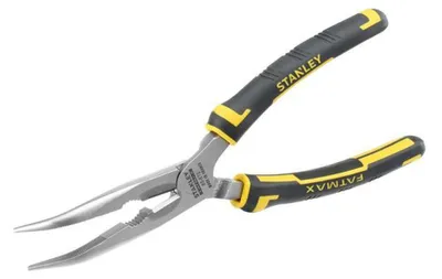Spitzzange STANLEY BLACK+DECKER FATMAX gebogen 200 mm