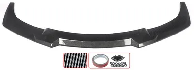 Immagine prodotto di Labbro anteriore, adatto alla BMW Serie 6, design aerodinamico, look in fibra di carbonio