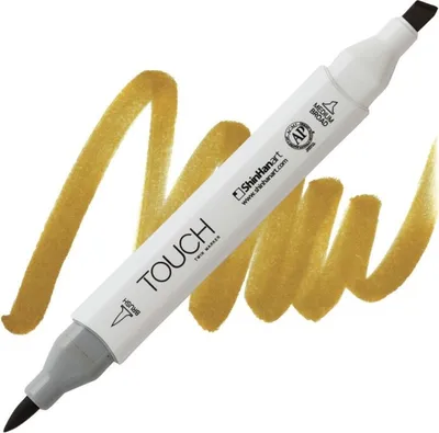 Obrázok produktu pre TOUCH obojstranný štetec a dláto, BR101 Žltý oker
