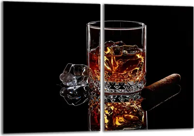 Produktbild von Herdabdeckplatten Set 2x40x52 cm Glaskeramikkochfeld Abdeckung Glas Spritzschutz, Getränk Schwarz