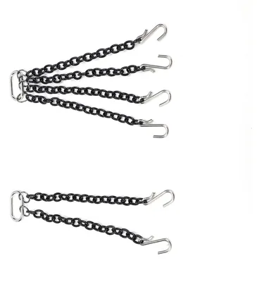 Produktbild von 2+4 1/50 Kranmodell-Haken-Kette, ferngesteuertes Auto, Abschlepphaken, Deko-Zubehör für Raupenfahrzeuge, Kletterfahrzeuge, 8 cm