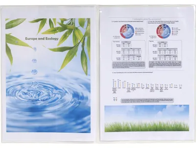 Image de Exacompta 5x Sachet de 10 étuis de protection doubles PP 12/100e A4 38060E