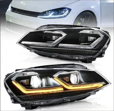 Produktbild von LED DRL SCHEINWERFER passend für VW Golf 7 Limousine 13-17 Plug and Play