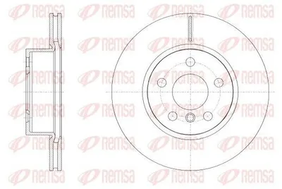 Produktbild von REMSA Bremsscheibe belüftet, 294 mm Außendurchmesser, 22 mm Dicke, Vorderachse