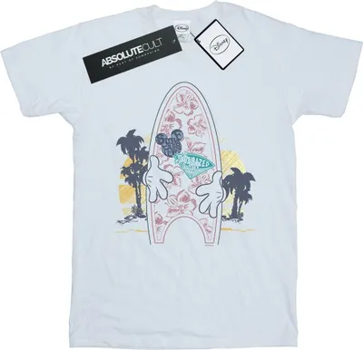 Produktbild von Disney - "Surf Fever" T-Shirt für Damen BI37388 (M) (Weiß)