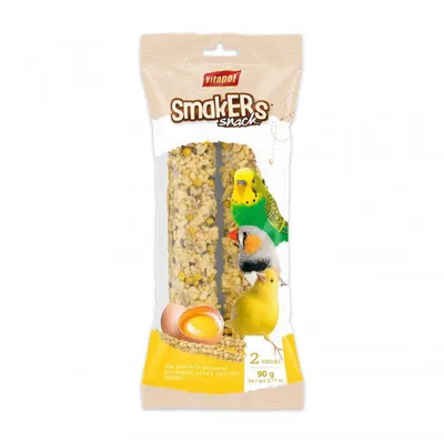 Produktbild von Vitapol Smakers® Eiprotein Snack für kleine Papageien - 2 Stück á 50g