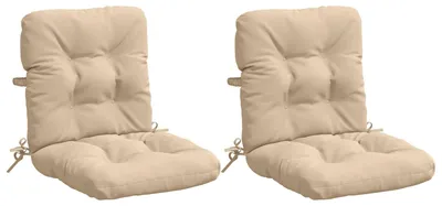 Productafbeelding van 2-delige Hoogrug Kussen VIANEN 2 st 100% Polyester Crèmekleurig