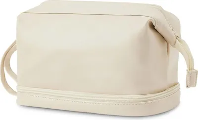 Produktbild von Ecarla Zweistufiger Rollbarer Kosmetik-Organizer, Cremefarben