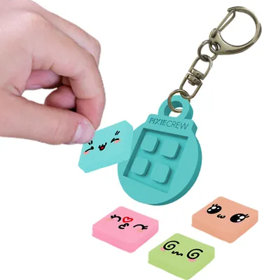 Produktbild von Pixie Crew Schlüsselanhänger Türkis/Kawaii
