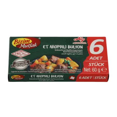 Produktbild von Bouillonwürfel Bizim Mutfak | Rindfleischaroma | 60 g