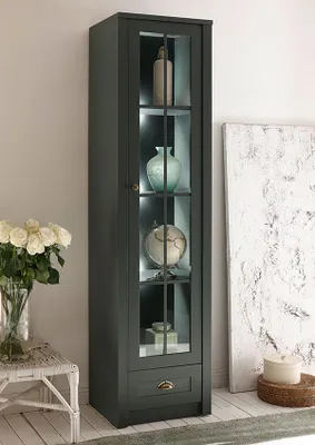 Immagine prodotto di Vetrina Ascot Vetrina in vetro 50cm verde casa di campagna