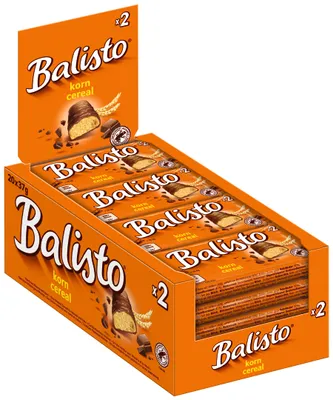 Produktbild von Balisto Riegel Korn-Mix (orange), Kiste mit 20x 37g