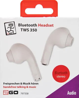 Zdjęcie produktu dla 2GO Bluetooth Headset TWS 350 weiss