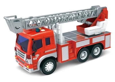 Image de WIKY Camion de pompiers avec échelle et effets 28 cm - Emballage tchèque