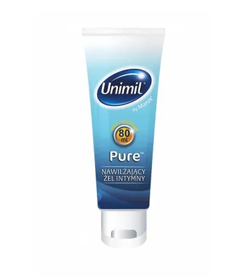 Zdjęcie produktu dla Unimil Pure Nawilżający żel intymny, 80ml