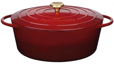 Image de Küchenprofi, cocotte ovale Provence | 35 cm, modèle Médoc : 35 cm, modèle Médoc