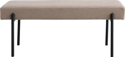 Produktbild von House Nordic 1401300, Gepolsterter Sitz, Braun, Stoff, Polyester, Schwarz, Stahl, Universal