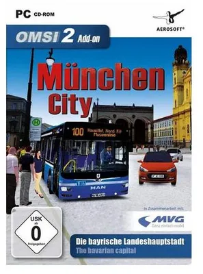 Produktbild von Aerosoft OMSI 2 Add-on Munich City, Videospiel-Add-on, PC, Deutsch, Englisch, OMSI 2 Munich City, Olgu Cerit, Aerosoft