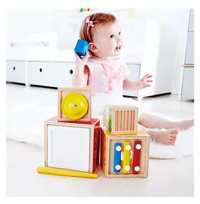 Produktbild von Hape - Musik-Stapelwürfel