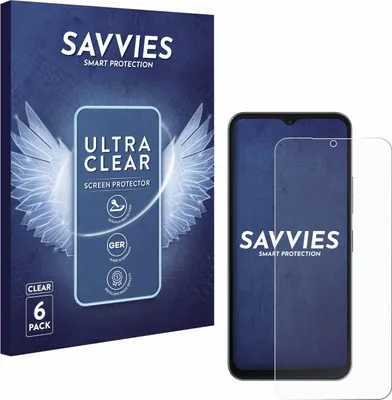 Produktbild von 6x Für Telekom T Phone 3 Schutzfolie Savvies Displayschutz Display Schutz Folie Klar Transparent