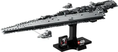 Produktbild von LEGO 75356 Star Wars Supersternzerstörer Executor, Rückkehr der Jedi-Ritter Set für Erwachsene, Darth Vaders Flaggschiff mit 2 kleineren Raumschiffen, Sammlerstück Geschenk