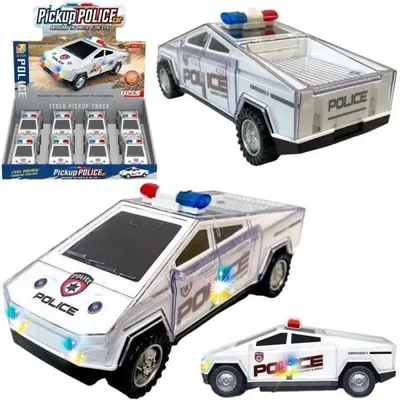 Zdjęcie produktu dla Auto policja z napędem i światłem i dźwiękiem