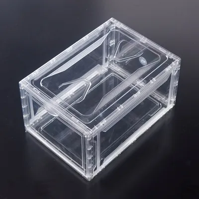 Imagen del producto de Caja transparente para zapatillas: orden y presentación en un solo producto, transparente