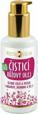 Image de Purity Vision Huile nettoyante à la rose bio avec argan, jojoba et vit.