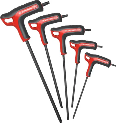 Zdjęcie produktu dla Facom Stiftschluessel T-Griff Tx Set 5-tlg