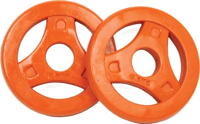 Obrázok produktu pre Tunturi Aerobic Dumbbells - činky - 2x 0,5 kg - 30 mm - oranžová