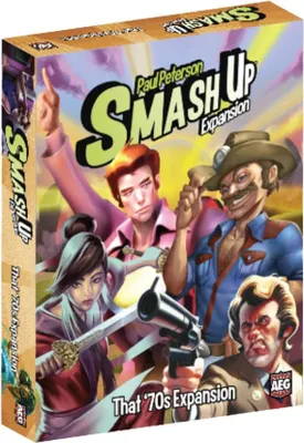 Zdjęcie produktu dla Asmodee Smash Up: That 70s Expansion, Gra karciana, Strona kolekcjonerska, 14 lat(a), Gra rodzinna