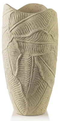 Productafbeelding van Vaas, polystone, Mondex, Manon, beige, 1 stuk, 16x31 cm