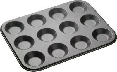 Produktbild von Backform für 12 Mini-(Quiche-)Formen, 32 cm x 24 cm - Masterclass