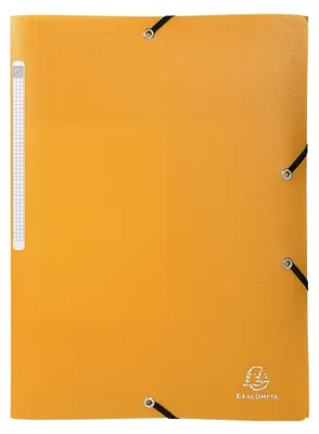 Produktbild von EXACOMPTA Eckspannermappe DIN A4 PP gelb