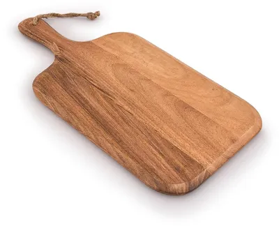 Obrázok produktu pre Krájací doska z akáciového dreva na mäso, syr a zeleninu – 38 x 17,8 cm
