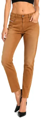 Produktbild von Diesel D-Fayza 0670M Damen Jeans Hose Boyfriend Braun