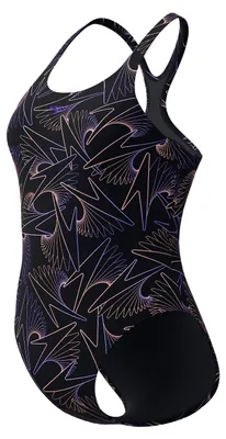 Produktbild von Speedo Hyperboom Medalist Badeanzug Damen, Farbe:Schwarz, Größe:42