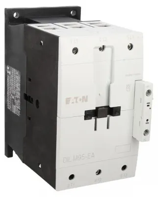 Imagen del producto de Interruptor automático de 95A, 3 polos, 230V AC, serie 0Z 0R, modelo DILM95-EA (230V 50Hz, 240V 60Hz), código de producto 189923