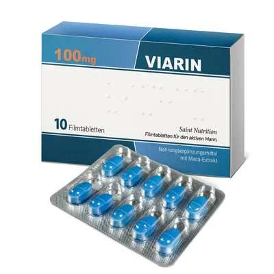 Produktbild von Saint Nutrition® Viarin – für Männer – Verzögerung der Ejakulation – mehr Spaß zu zweit – Potenz steigernd – mehr Potenz - 100mg