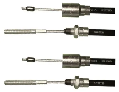 Produktbild von 2 x Knott Bremsseil 33921-1.32 Hüllenlänge: 2130 mm - Gesamtlänge: 2340 mm