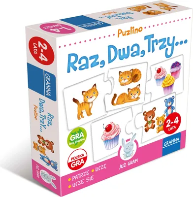 Produktbild von Lernspiel Eins Zwei Drei 00413 GRANNA