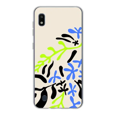 Produktbild von MuchoWow® Handyhülle Schutzhülle Hülle für Samsung Galaxy A10 Blatt - Abstrakt - Muster Silikon Softcase Handy Hülle - Schutzhülle