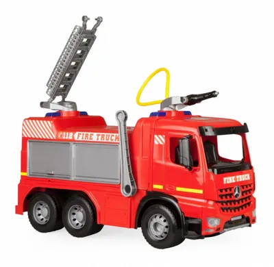 Obrázek produktu pro GIGA TRUCKS Hasičské auto Arocs Lena - pohyblivá hračka, ocelové nápravy, stáří 3+ let