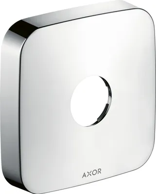 Immagine prodotto di hansgrohe AXOR rosace de rallonge, softsquare, 1 trou, 14971340, 14971340